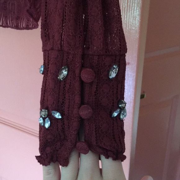 Free People long sleeve blouse - Picture 4 of 8